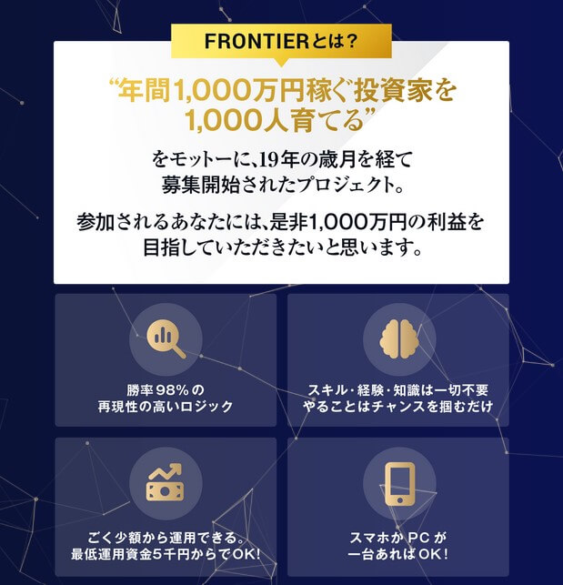 投資サロン | フロンティア(FRONTIER)