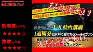 【FX】波乗りジョニーの波乗り道場は勝てない？実際の評判と費用は？5chにも注目！詐欺なのか徹底調査