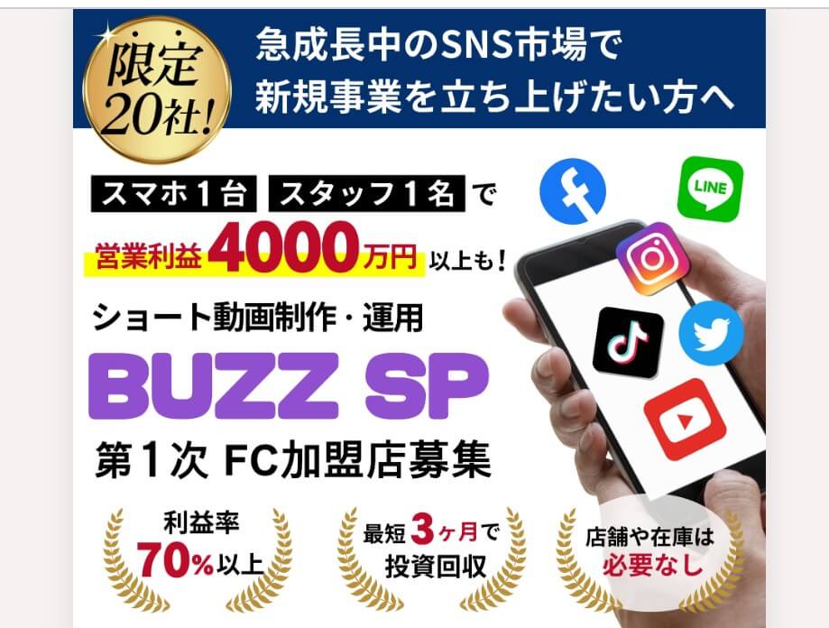 株式会社ネクサスプロモーションズのBUZZ SP